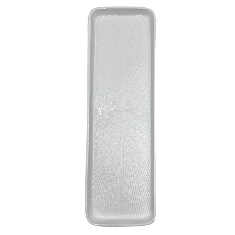 Decorative Handmade Aluminum Modern Square Tray
