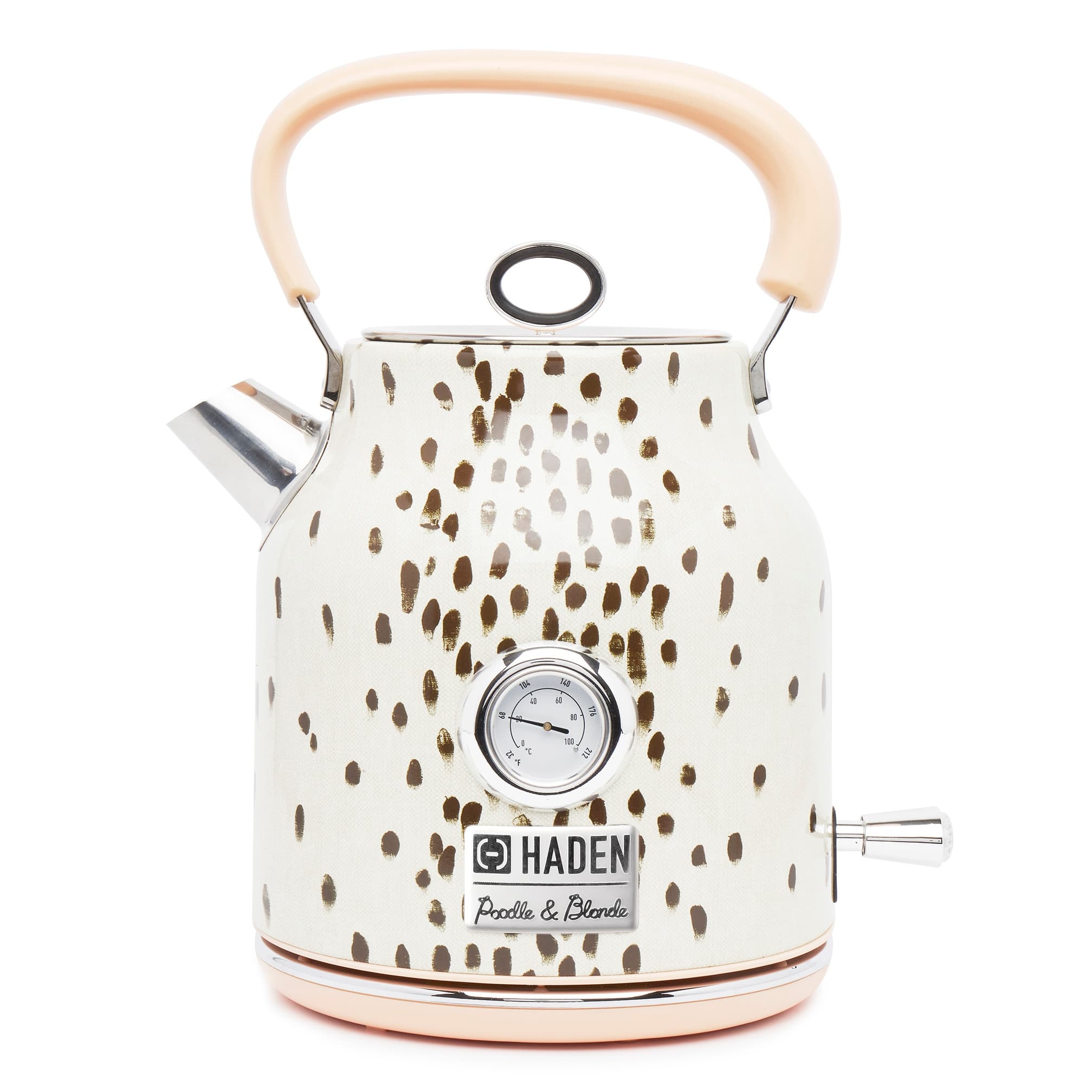 HADEN Margate Poodle and Blonde 1.7 Liter Cordless, Electric Kettle