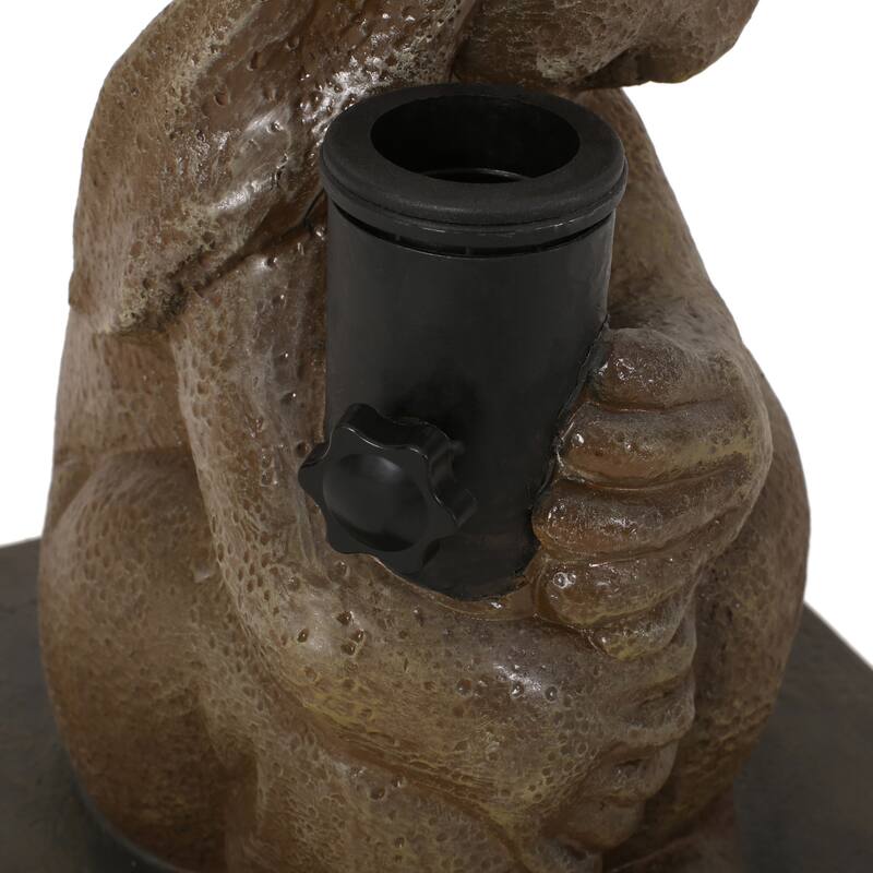 Fenske Rabbit Umbrella Base by Christopher Knight Home - 13.50" W x 13.50" L x 16.25" H