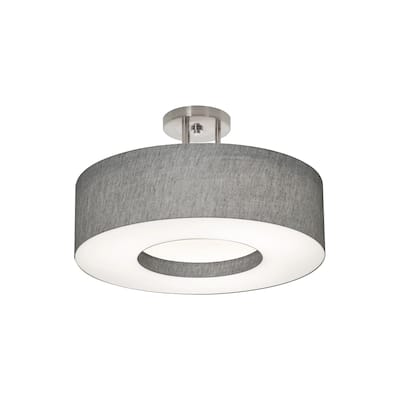 Montclair 20" LED Semi-Flush