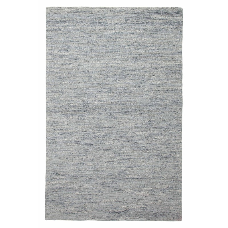 ECARPETGALLERY Hand Tufted Timeless Turquoise Wool Rug - 5'0 x 7'9 - Turquoise - 5'0 x 7'9