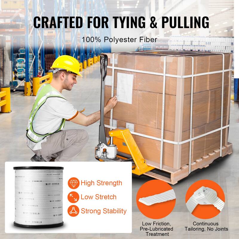 Polyester Pull Tape for Packaging, Gardening, Commercial Electrical, Conduit Work