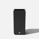 preview thumbnail 18 of 49, Block Series Pedestal Planter 32"H x 15.5"W - Black