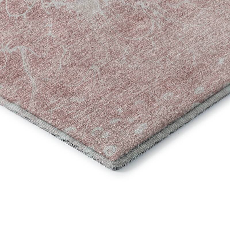 Premium Washable Super Soft Muted Floral Mayfield Rug