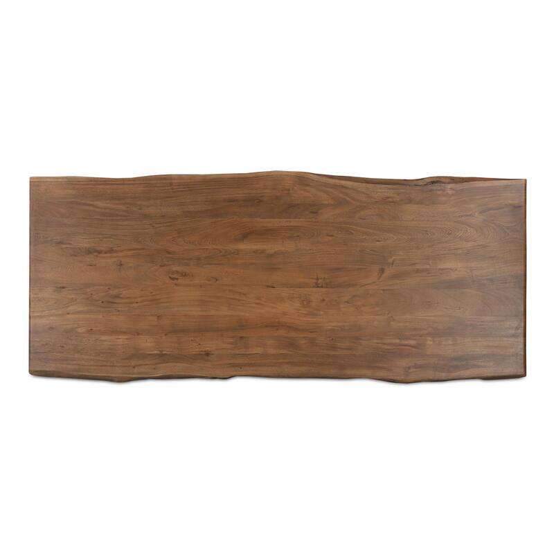 NADAAL STUDIOS Jorah, Large Wooden Dining Table, Brown