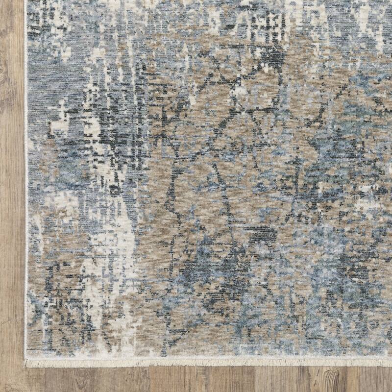 HomeRootsAbstract Modern Runner Area Rug