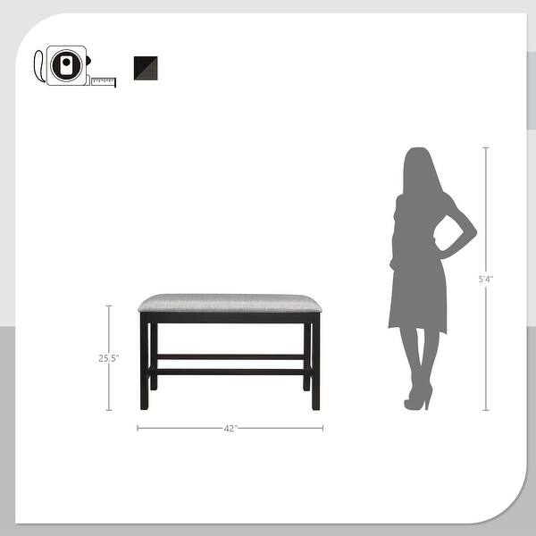Murdock Counter Height Bench - Bed Bath & Beyond - 36792122