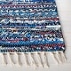 preview thumbnail 23 of 49, SAFAVIEH Handmade Rag Rug Ljubika Casual Stripe Cotton Rug with Fringe