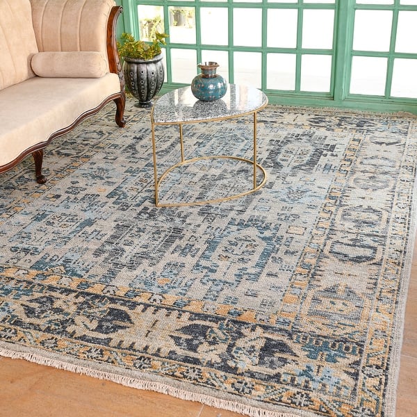 Willow Ollie Southwestern Tribal HandKnotted Area Rug On Sale Bed Bath & Beyond 37211684
