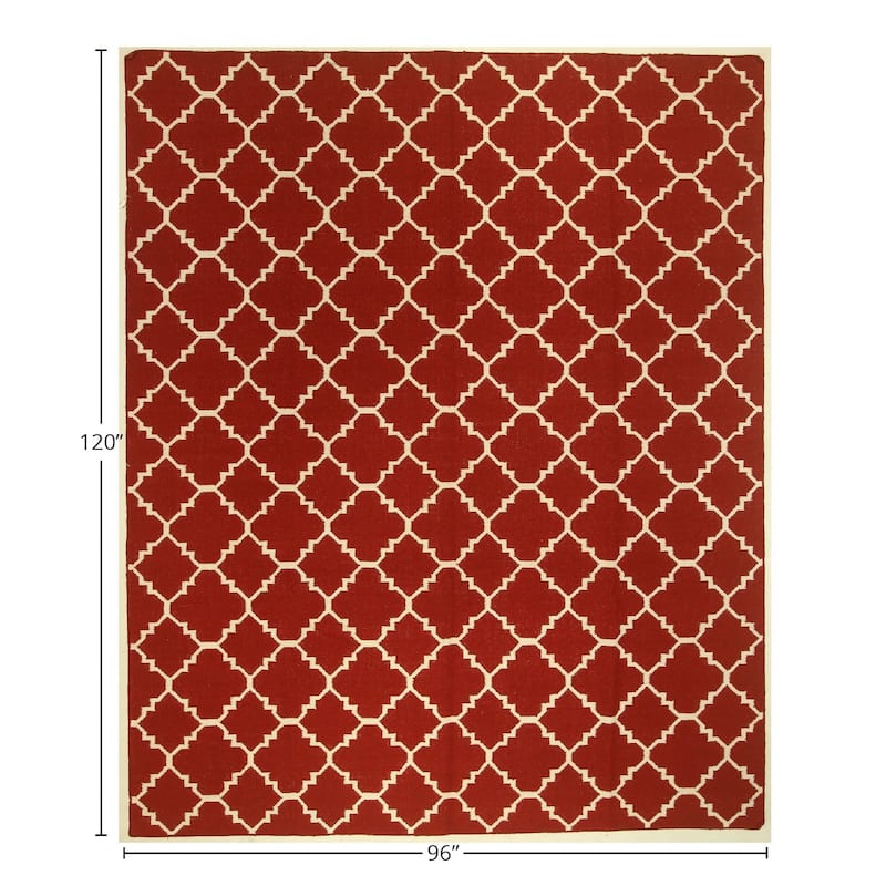 Desert Red Area Rug - 8' 0'' X 10' 0'' - 8' 0'' X 10' 0''