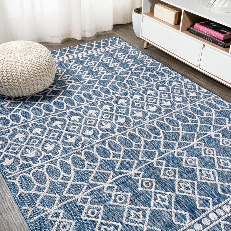 JONATHAN Y Nokat Tribal Bohemian Indoor/Outdoor Area Rug