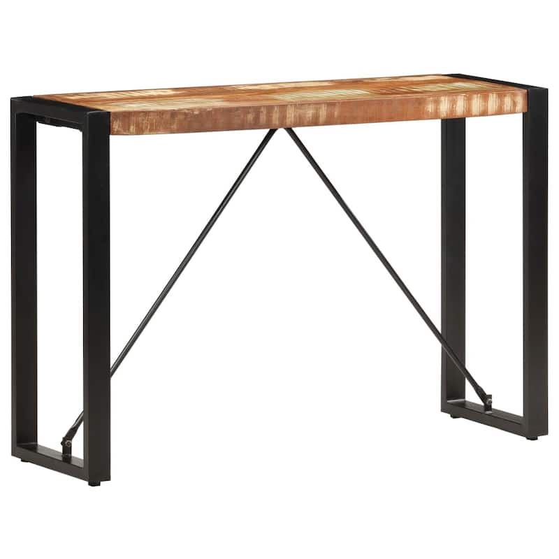 vidaXL Console Table Entryway Table Narrow Hall Side Table Solid Wood Mango
