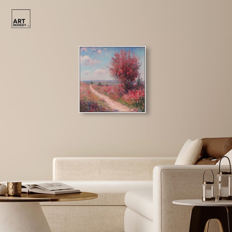 Pourville Breeze Canvas by Art Remedy