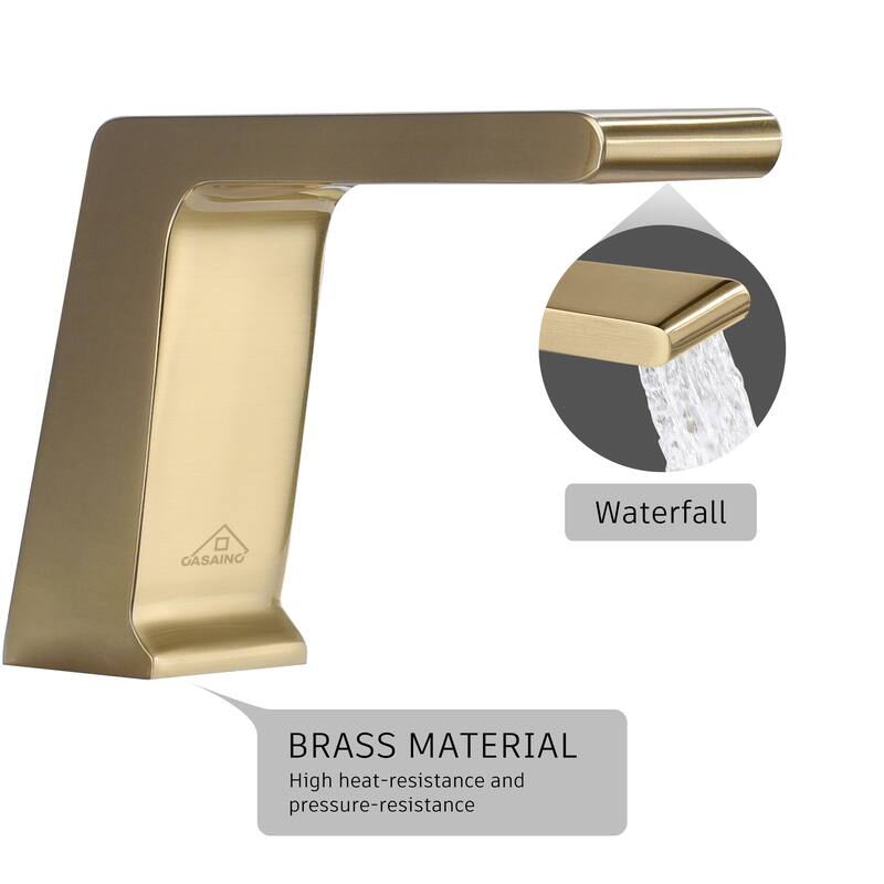 5 hole Bathtub Faucet With Handheld Shower Head