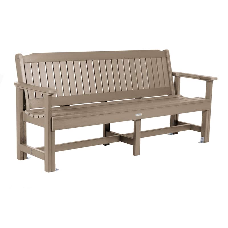 Highwood Professional Commercial Grade Exeter 6' Garden Bench - Woodland Brown