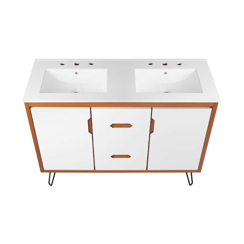 Energize 48" Double Sink Bathroom Vanity