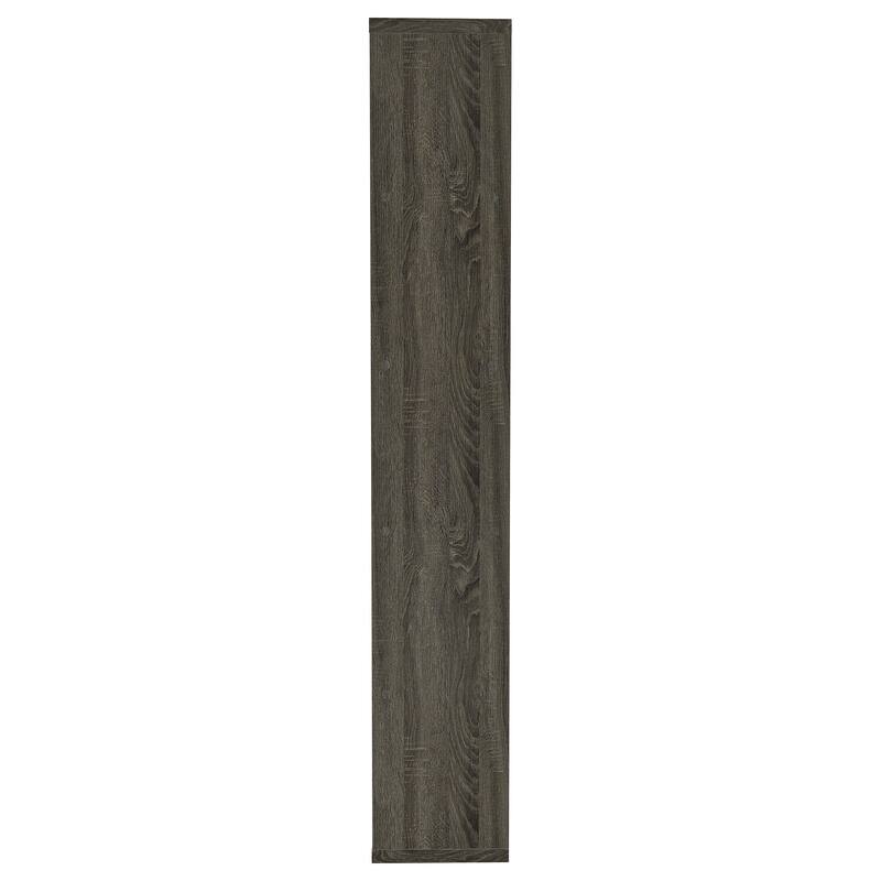Harrison 71-inch 5-shelf Bookshelf Weathered Grey - 23.50" x 11.50" x 70.75"