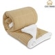 preview thumbnail 4 of 28, Luxurious Cotton Unisex Baby Blanket Waffle Weave with Sherpa Backing Soft Cozy 30''x40'' Receiving Crib Stroller Nap Blanket