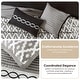 preview thumbnail 6 of 5, Nanshing Calvin Luxury10-Piece Geometric Comforter Set