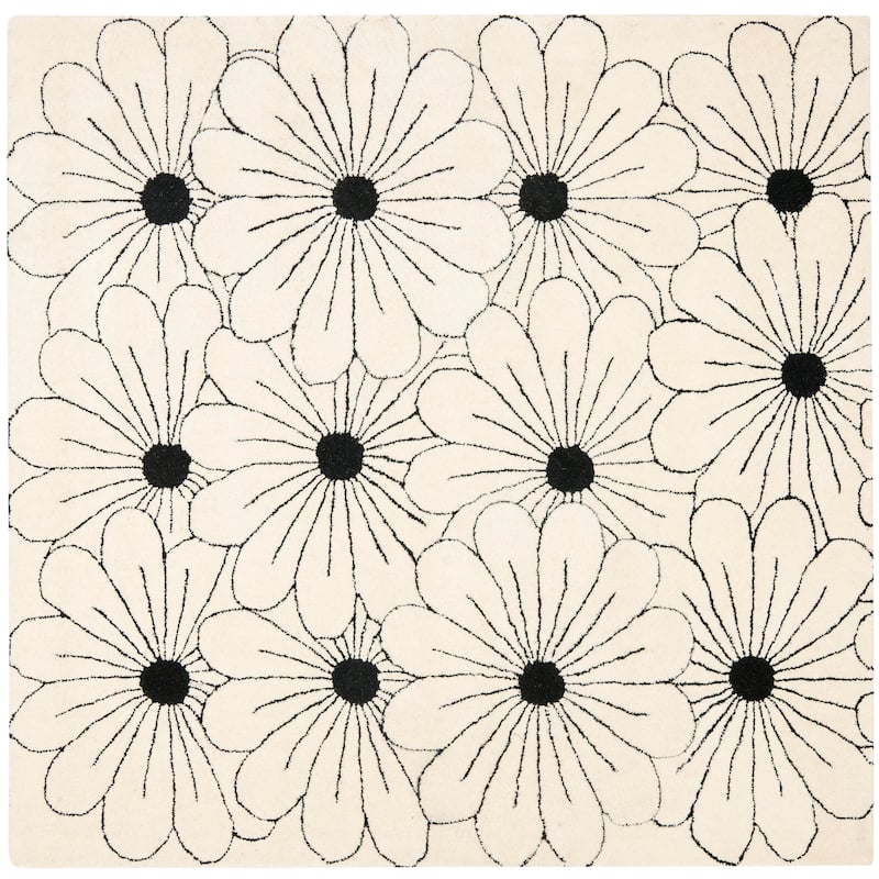 SAFAVIEH Handmade Soho Jenilee Daisies N.Z. Wool Rug