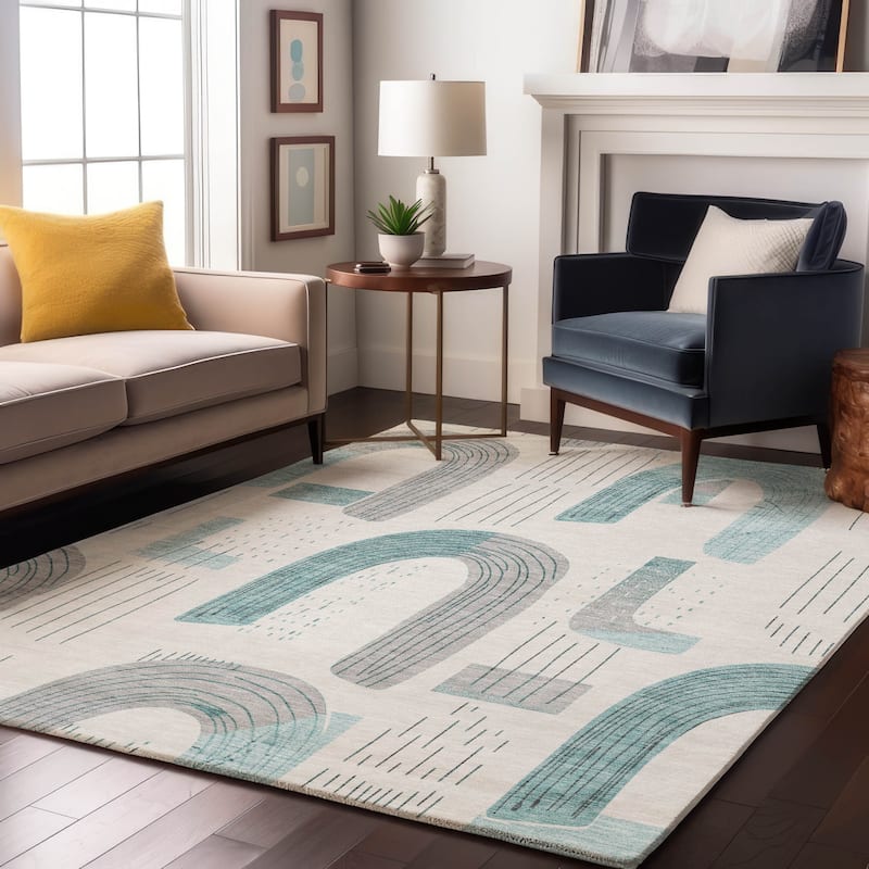 Premium Washable Super Soft Contemporary Mayfield Rug