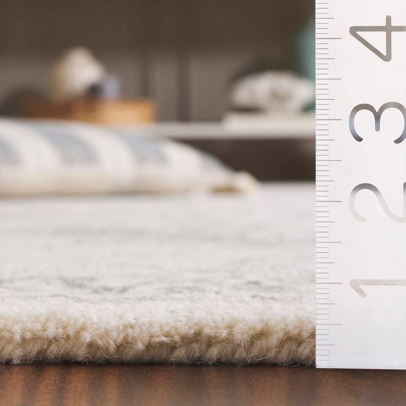 SAFAVIEH Handmade Ebony Domitilia Wool Rug