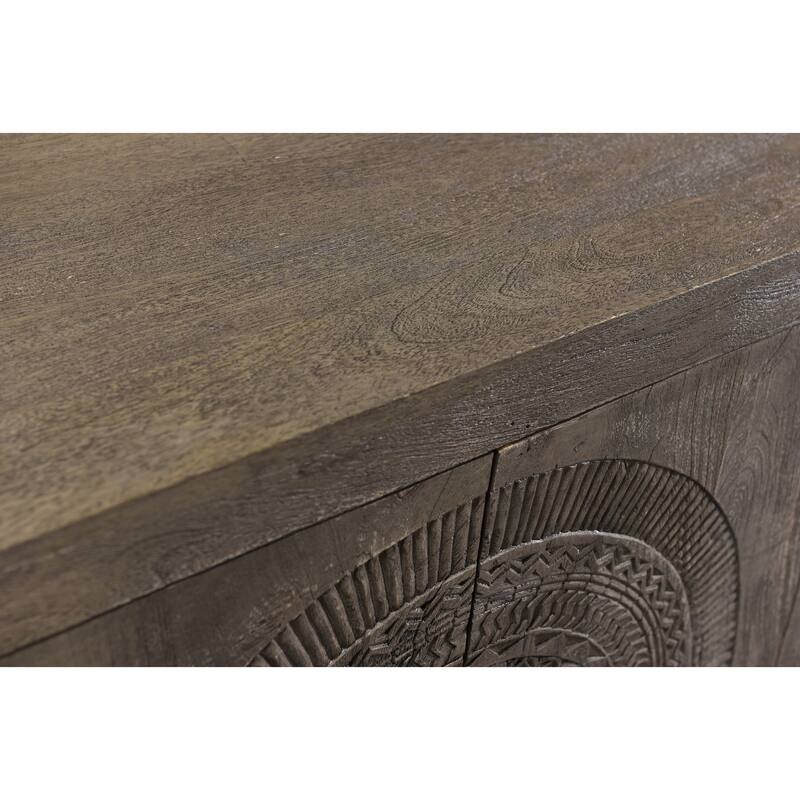 Ashford Carved Wood Sideboard