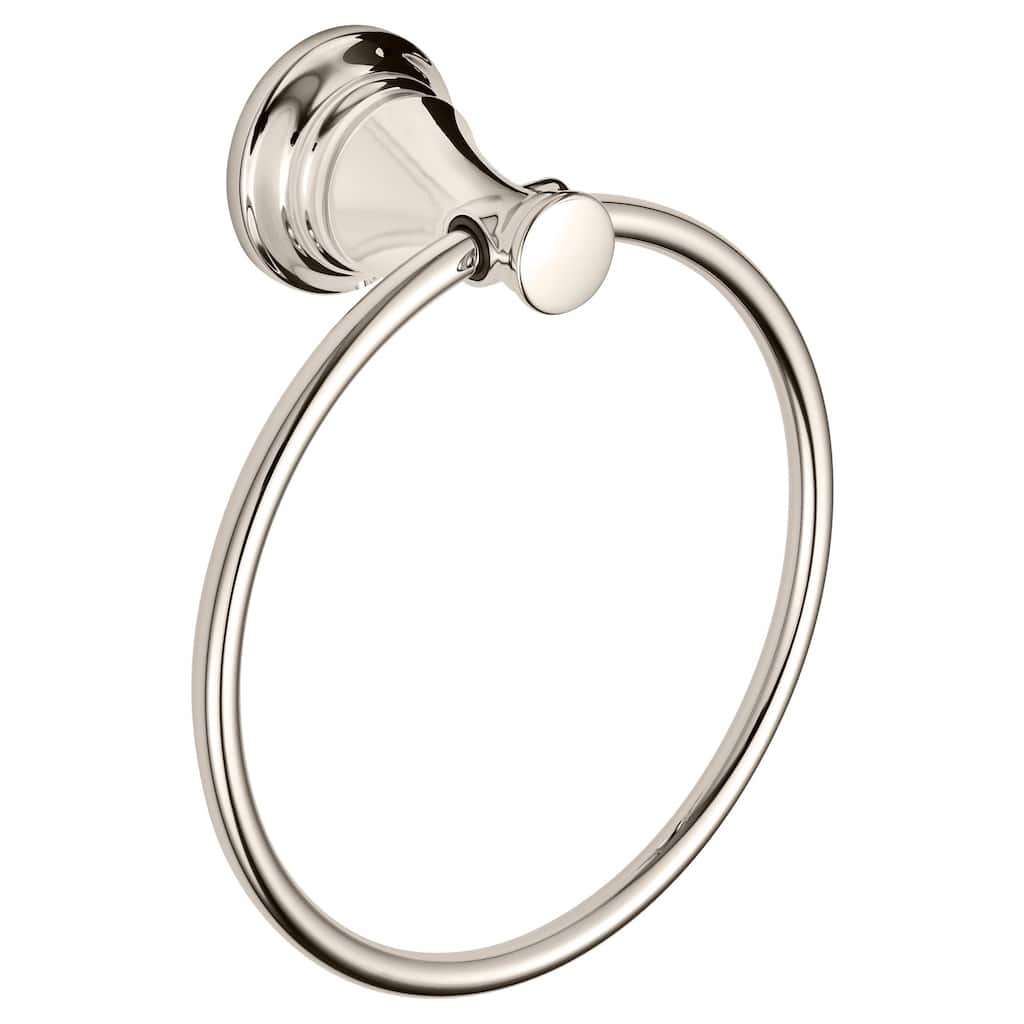 American Standard Delancey Towel Ring Pn Polished Nickel Pvd (7052.190.013) - Polished Nickel Pvd