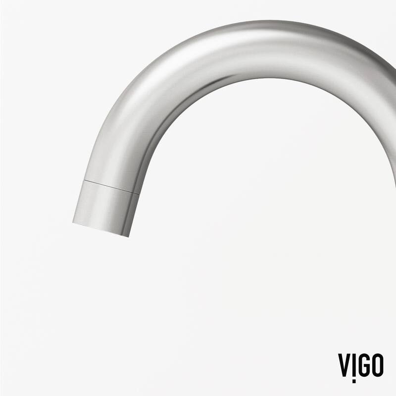 VIGO Jewel 9" H 2-Handle Widespread Bathroom Faucet
