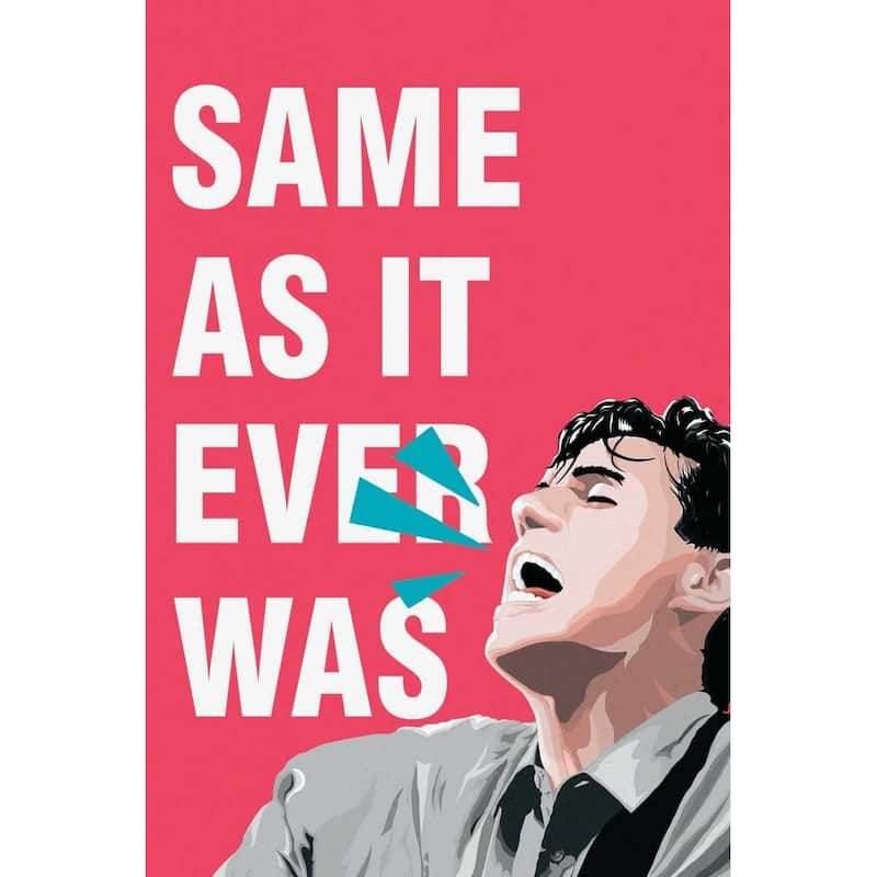 Talking Heads Same As It Ever Was Art Poster - 24 x 36 Inch