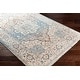 preview thumbnail 4 of 5, Vintage Persian Traditional Blue Area Rug - 8' 10" x 12' 10"