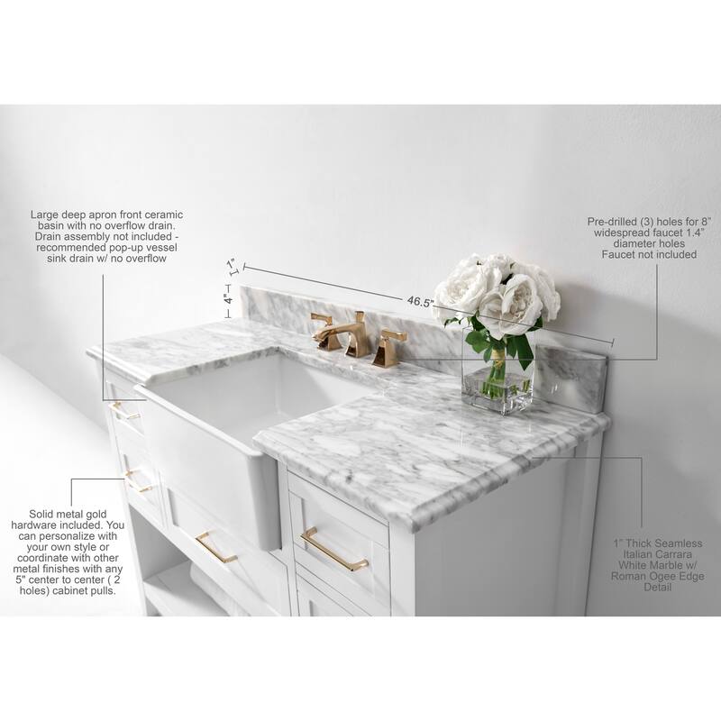 Ancerre Designs Hayley Bathroom Vanity Set