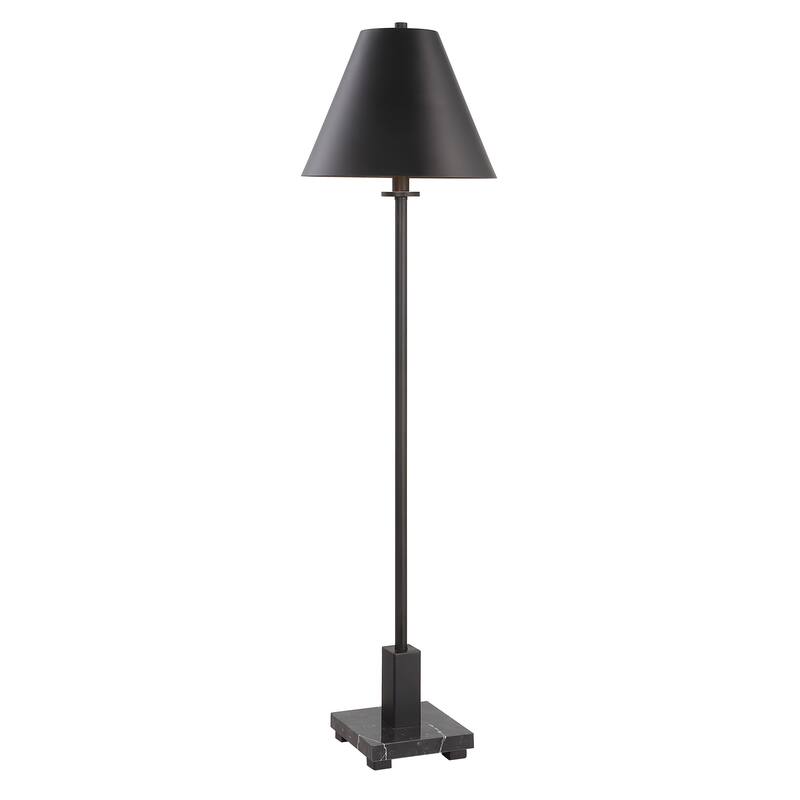 Uttermost Pilot Black Buffet Lamp - 10 W x 36.5 H x 10 D (inches) - Black