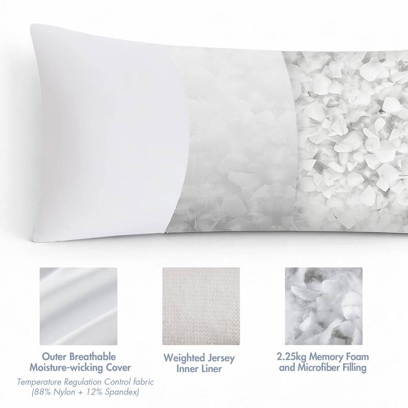 Madison Park Lumi cooling body pillow