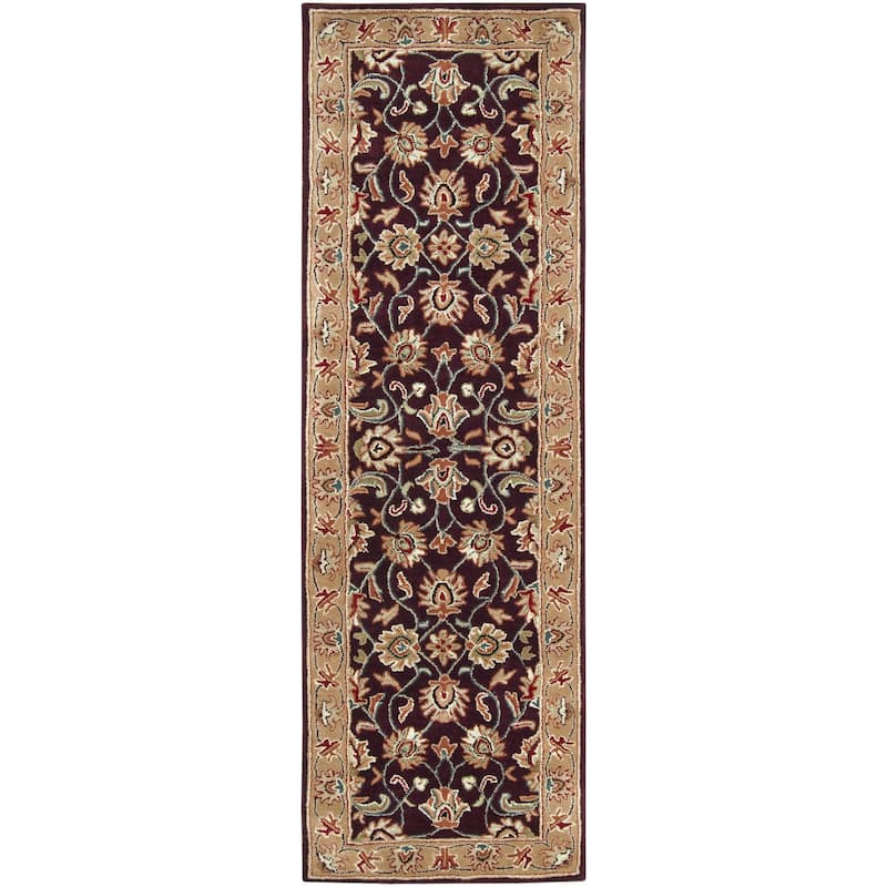 Livabliss Caesar Updated Traditional Border Area Rug.