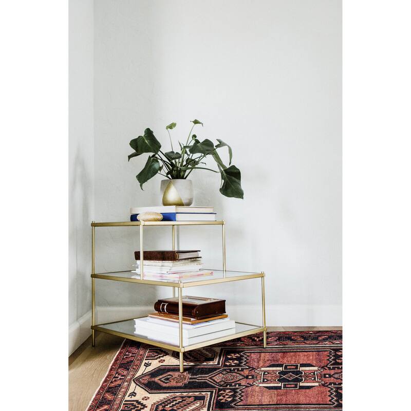 ECARPETGALLERY Hand-knotted Konya Anatolian Burgundy Wool Rug - 4'9 x 8'0