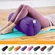 preview thumbnail 36 of 51, Sol Living Cylindrical Cotton Yoga Bolster