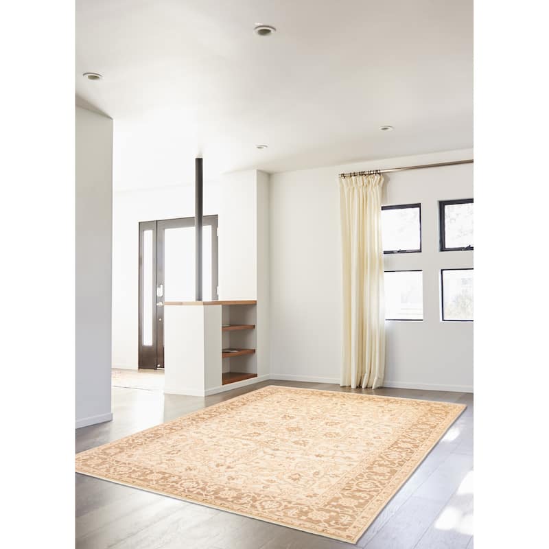 ECARPETGALLERY Hand-knotted Mystique Grey Wool Rug - 10'4 x 13'11