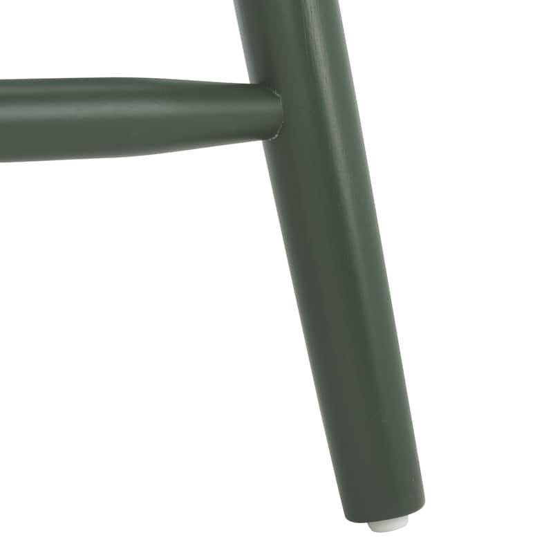SAFAVIEH Arra 24-inch Spindle Farmhouse Counter Stool (Set of 2) - 19.9" x 20.1" x 43.1" - 20"W x 20"D x 38"H