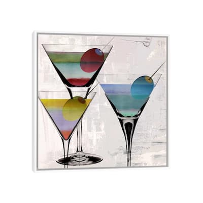 iCanvas "Cafe Prism II" by Color Bakery Framed Canvas Print
