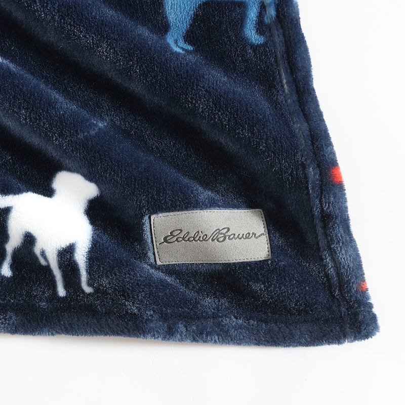 Eddie Bauer Americana Ultra Soft Plush Fleece Throw Blankets