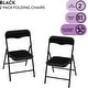 preview thumbnail 2 of 22, Heritage Kids Padded Folding Chair Set of 2