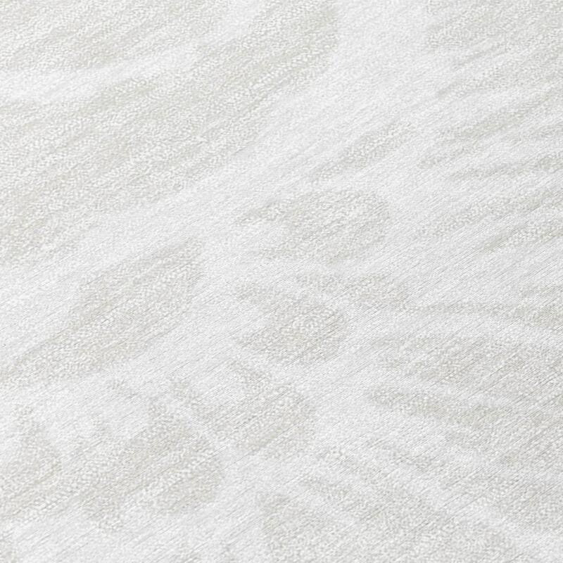 Machine Washable Indoor/ Outdoor Whimsy Floral Chantille Rug