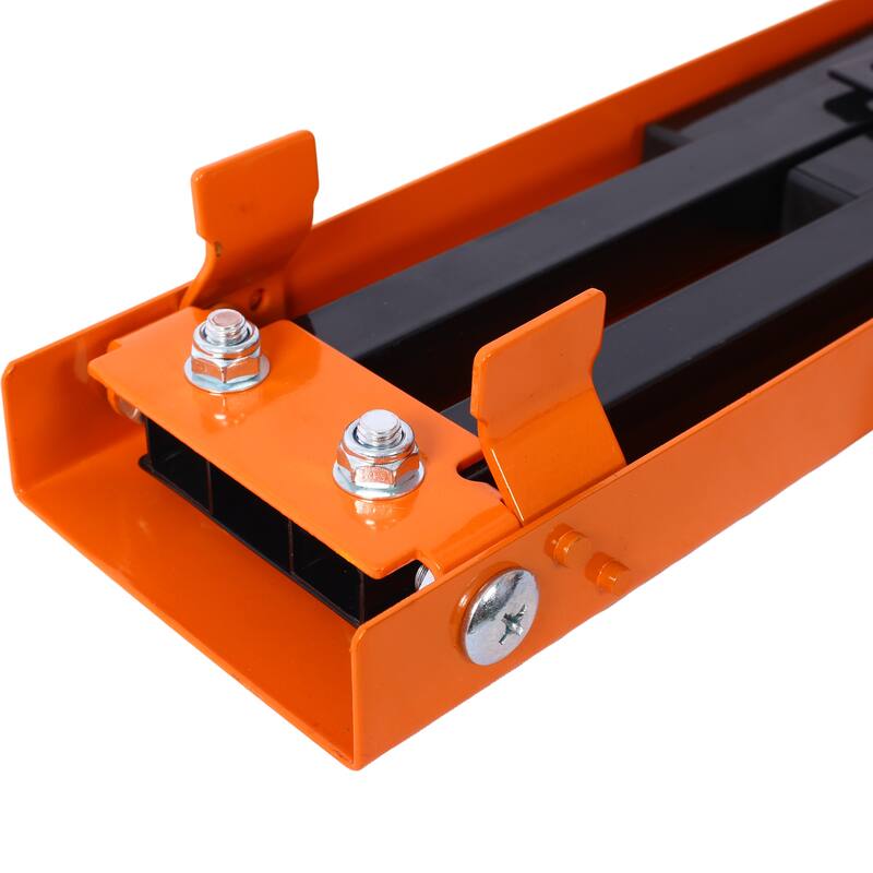 Saw Horses 2 Pack, Folding Portable Work Horse with Fast Open Legs, Convenient Handle, Heavy Duty Steel Sawhorse for Garage