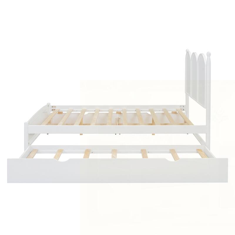 Platform Bed With with 2 Big Drawers