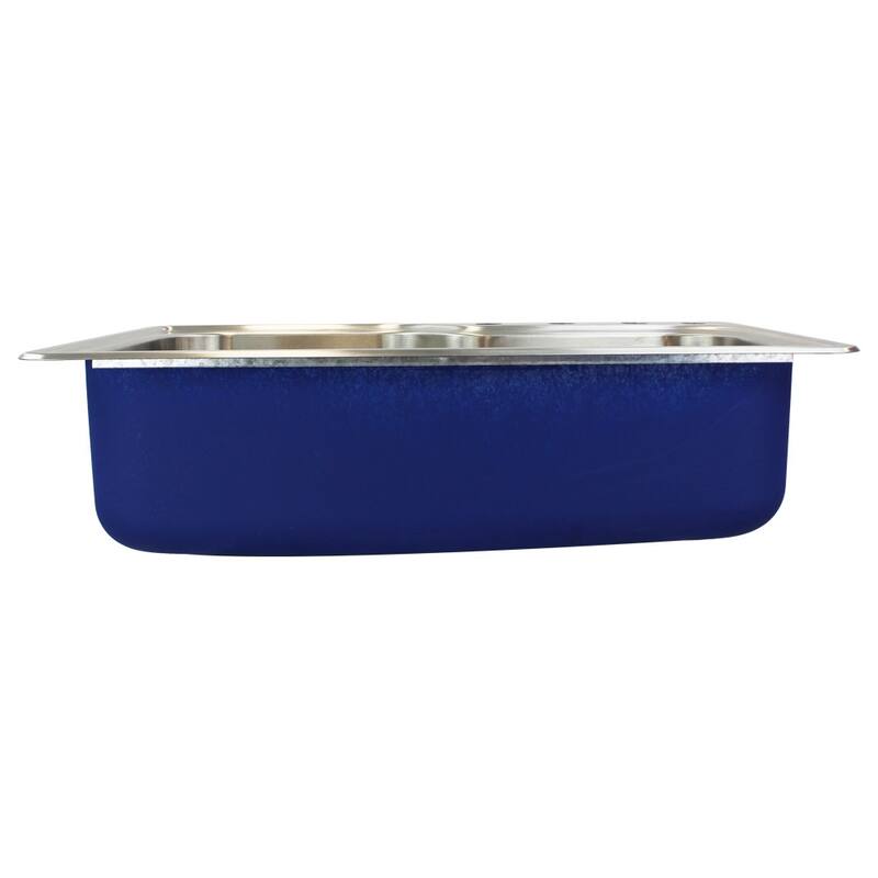 Transolid K-MTSO33229-MR3 Meridian 33" Drop In Single Basin Stainless - Brushed Stainless Steel