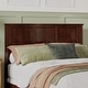 preview thumbnail 23 of 137, Madison Headboard Walnut - Queen