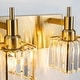 preview thumbnail 104 of 182, 2/3/4-Light Modern Bathroom Crystal Vanity Light Wall Sconces