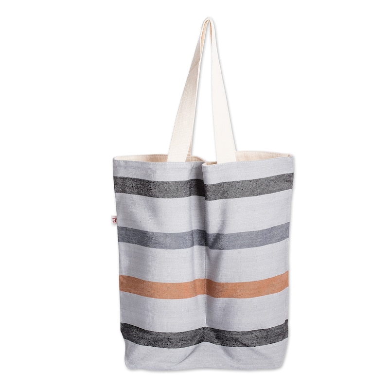 Novica Handmade Heres To Earth Cotton Wine Bottle Bag