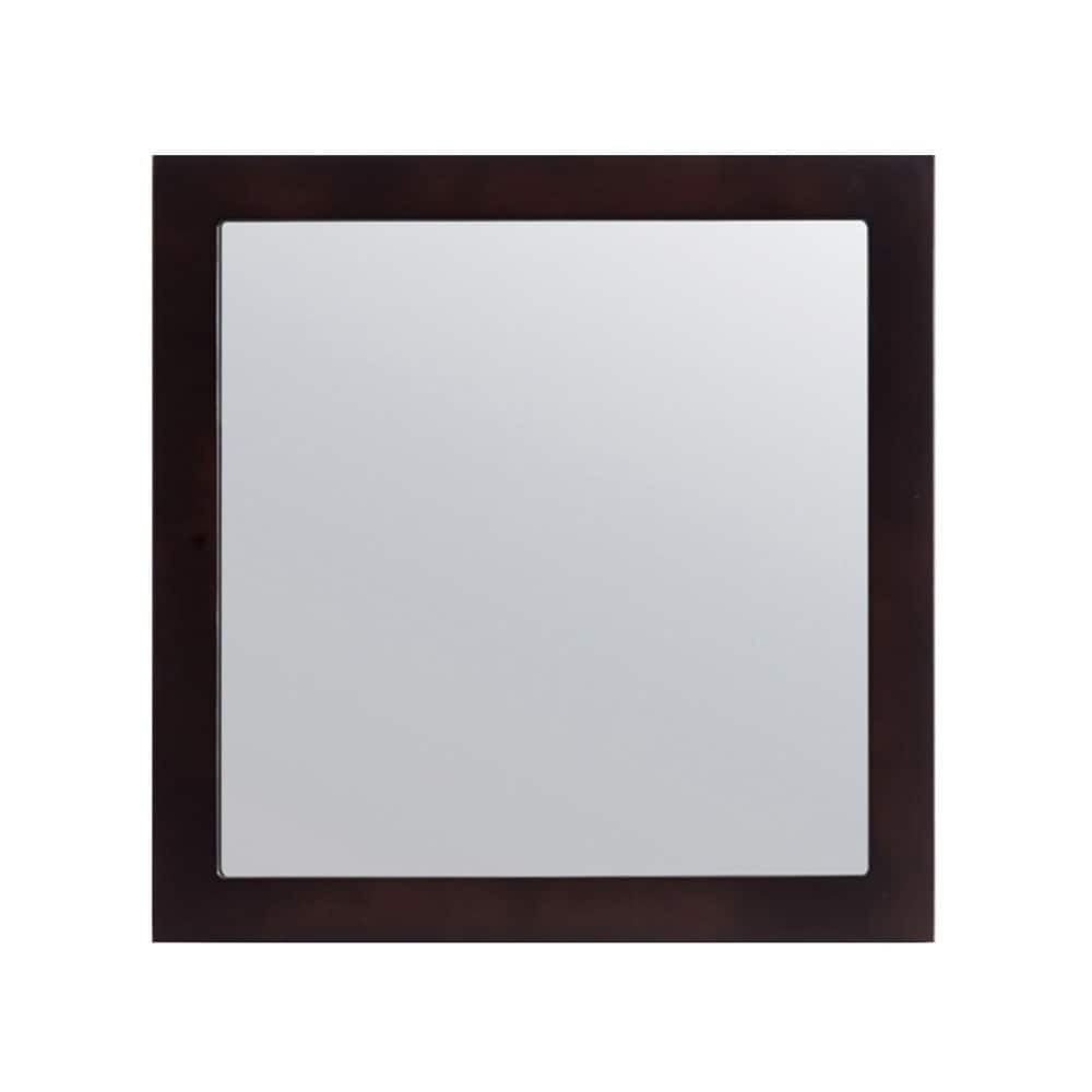 Miseno Orbita 30" x 30" Square Framed Mirror